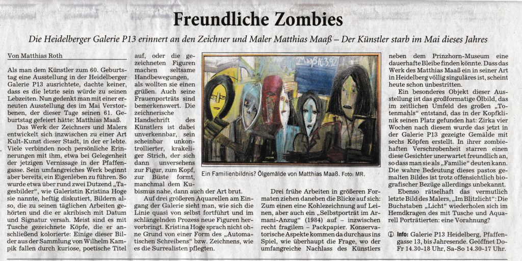 zeitungsartikel freundliche zombies