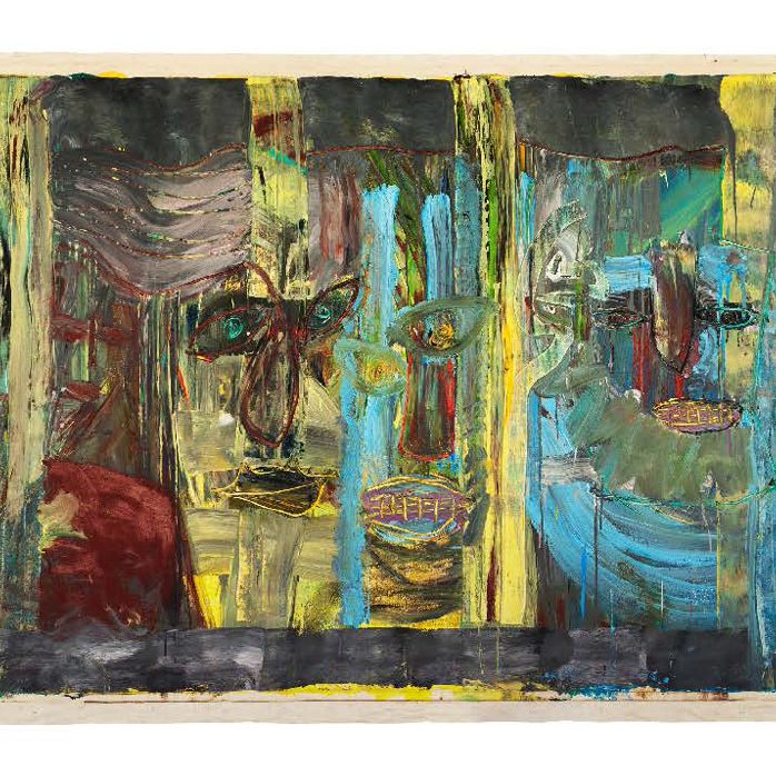 Gemälde Totenmal von Matthias Maaß